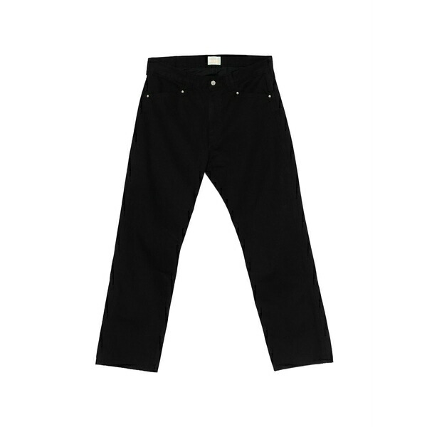 アリーズ メンズ ジーンズズボン下 ボトムス Batten straight jeans Black