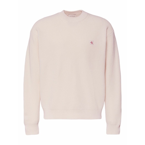 カルバンクライン メンズ ニット\u0026セーター アウター Logo crew-neck sweater Neutrals
