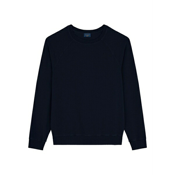 ポールアンドシャーク メンズ パーカー・スウェットシャツ アウター Crew-neck sweatshirt Blue｜asty