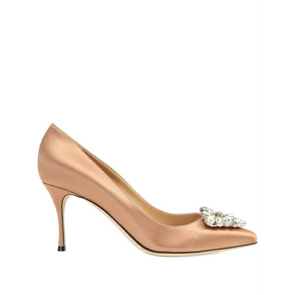 セルジオロッシ レディース パンプス シューズ 75粍 satin-finish pumps  Neutrals