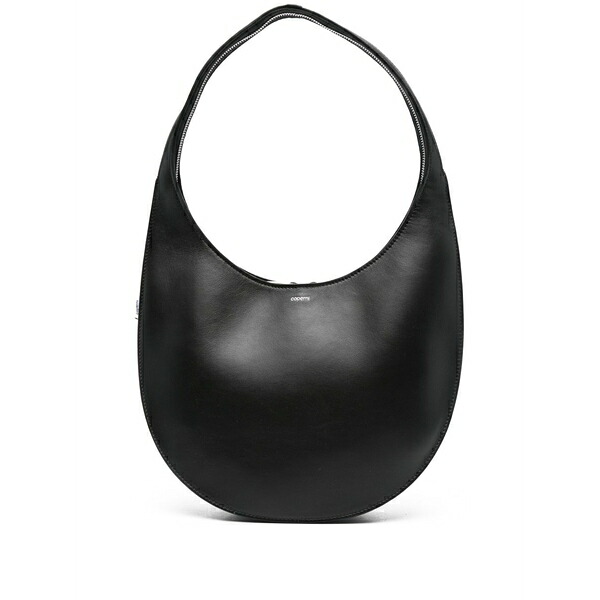 コペルニ レディース トートバッグ バッグ Crescent zip tote bag Black|asty
