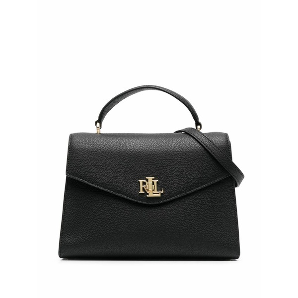 ラルフローレン レディース ショルダーバッグ バッグ Medium farrah satchel Black｜asty