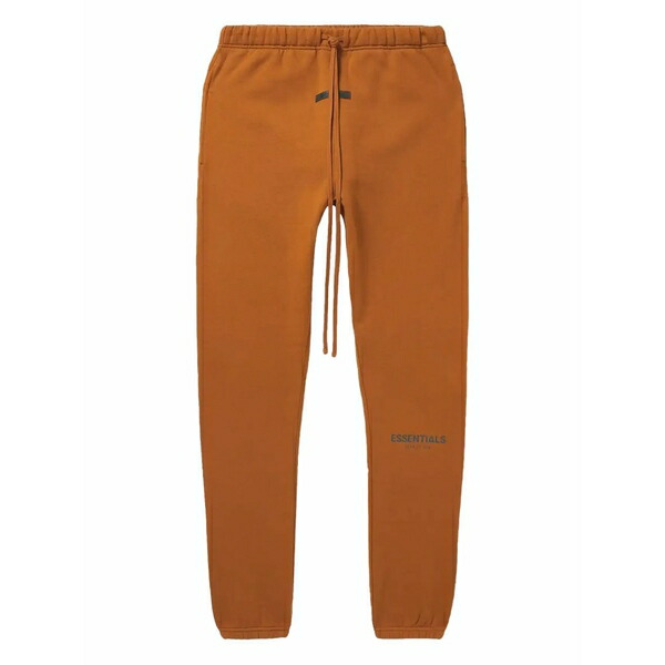 エフオージーエッセンシャルズ メンズ 心地好いズボン下 ボトムス Drawstring track pants Brown