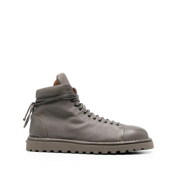 マーシャル  メンズ ブーツ シューズ Pallottola leather ankle boots Grey