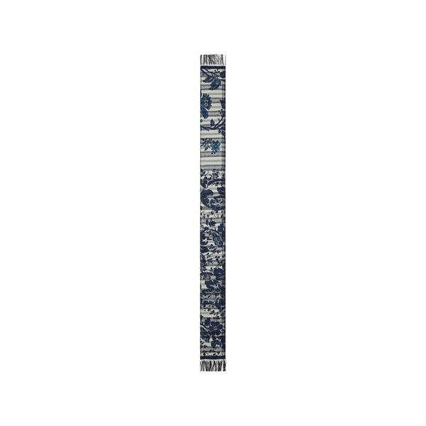 ピエール＝ルイ・マシア メンズ えり巻き・袈裟・えり巻き 付属物 Floral scarf Blue