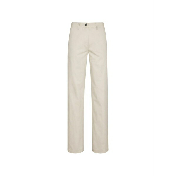野球クラブ はたご屋 ザ 昼まえ レディース 心地好いズボン下 ボトムス Logo detail trousers Neutrals