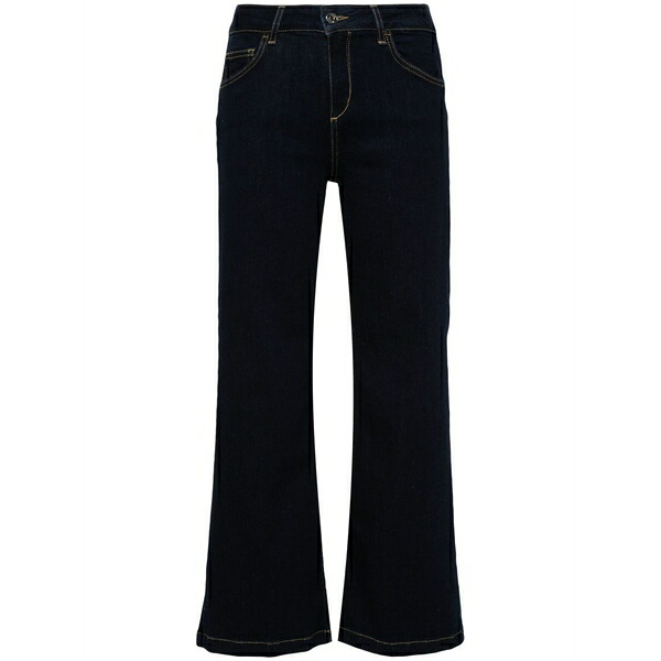 リュージョー レディース ジーンズズボン下 ボトムス Flared jeans Blue