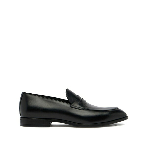 バリー メンズ スリッポン・ローファー シューズ Onizy leather loafers Black