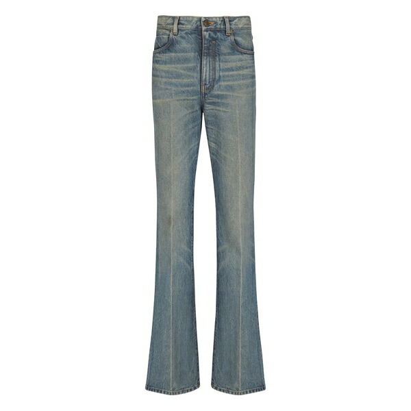 バルマン メンズ デニムパンツ ボトムス Straight-leg denim jeans Blue｜asty 123,900円