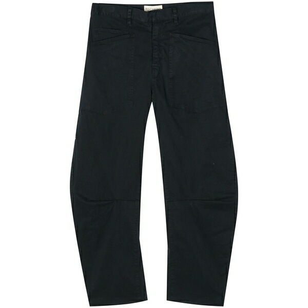 ニリロータン レディース 心地好いズボン下 ボトムス Shon wide-leg trousers Blue