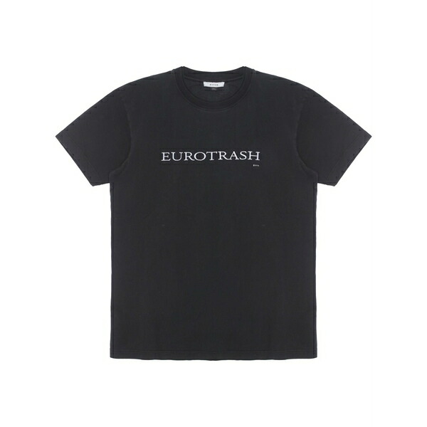 エイティス メンズ Tシャツ トップス Leon cotton t-shirt Black|asty