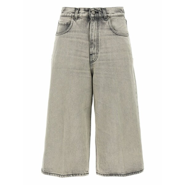 ハイクール レディース デニムパンツ ボトムス Belle five-pocket wide-leg jeans Grey｜asty