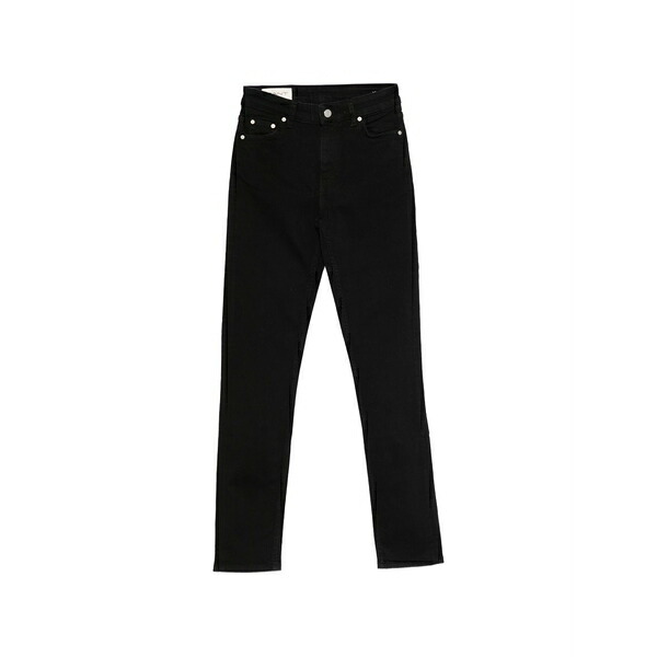 ガント レディース ジーンズズボン下 ボトムス Straight-leg denim jeans Black