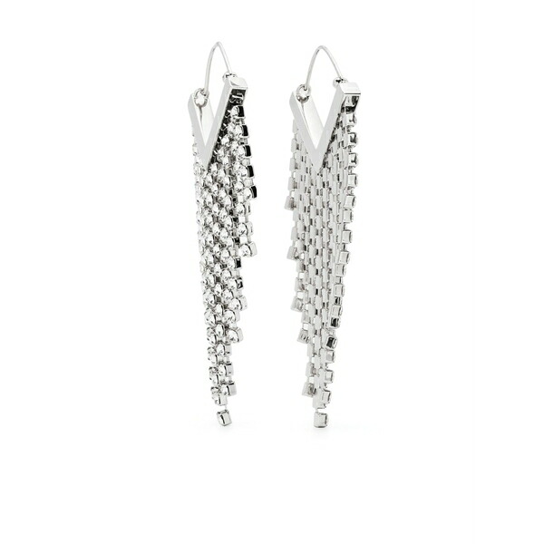 イザベル マラン レディース ピアス&イヤリング アクセサリー Melting drop earrings Silver|asty