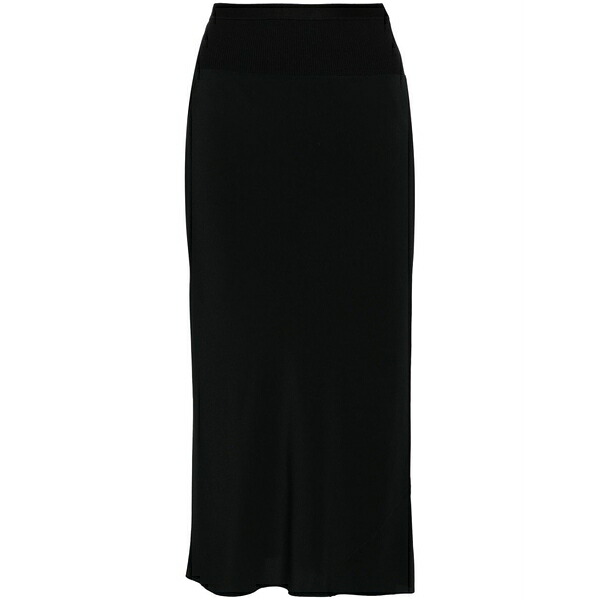 リックオウエンス レディース スカート ボトムス Lido bias skirt Black｜asty