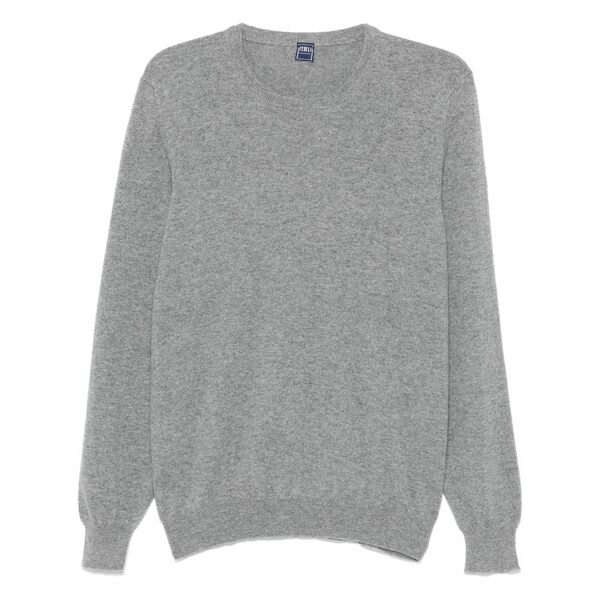 フェデーリ メンズ 編み物\u0026プルオーバー アウター M??lange-effect sweater Grey