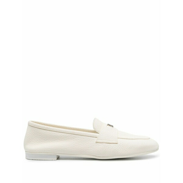 カサディ レディース スリッポン・ローファー シューズ Antilope leather loafers Neutrals