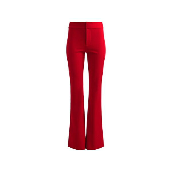 アリス アンド オリビア レディース カジュアルパンツ ボトムス Andrew flared trousers Red