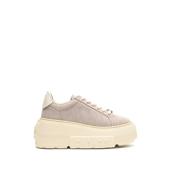 カサディ レディース スニーカー シューズ Nexus solar eclipse platform logo sneakers Grey