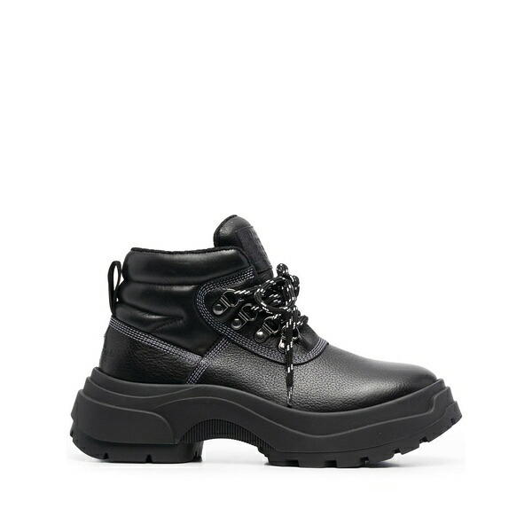 マルタンマルジェラ レディース ブーツ シューズ Lace-up leather boots Black