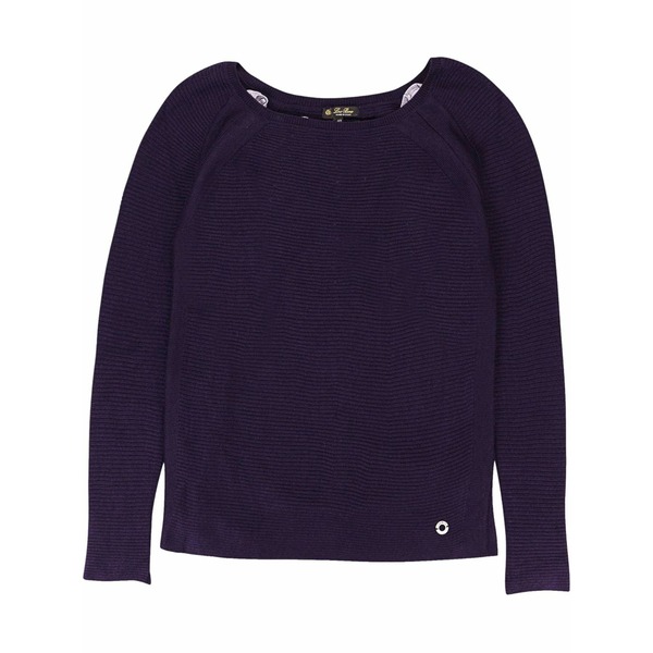 ロロピアーナ レディース 編み物\u0026スウェーター アウター Scoop-neck cashmere sweater Purple