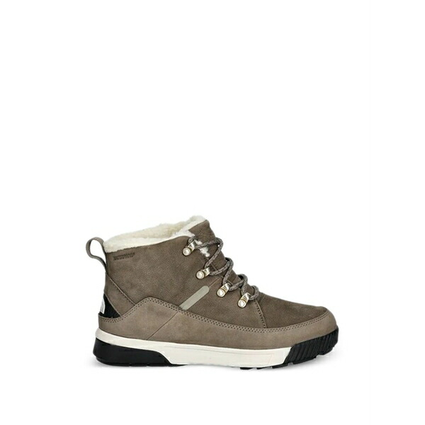 北の方人間の顔 レディース ブーツ シューズ Lace-up fastening boots Brown