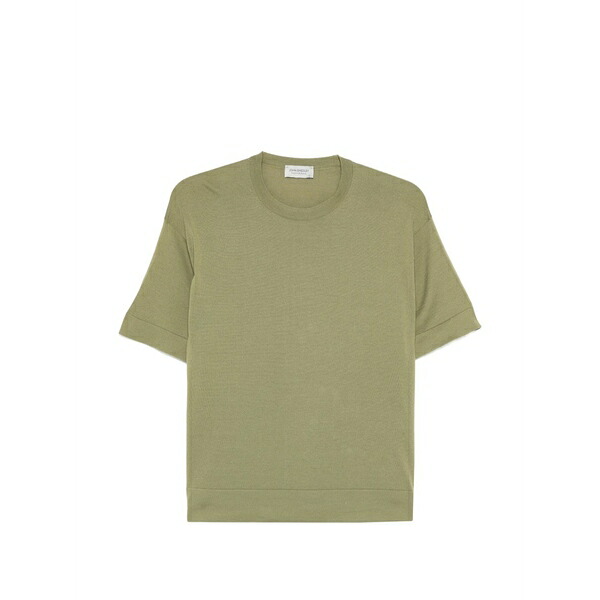 ジョンスメドレー レディース プルオーバー トップス Danby fine-knit t-shirt  Green