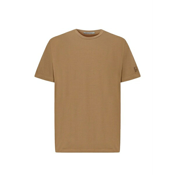 コルネリアーニ メンズ Tシャツ トップス Short-sleeve t-shirt Brown｜asty