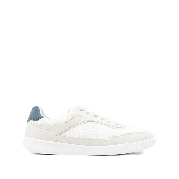ジェオックス メンズ スニーカー シューズ Lace-up sneakers White|asty