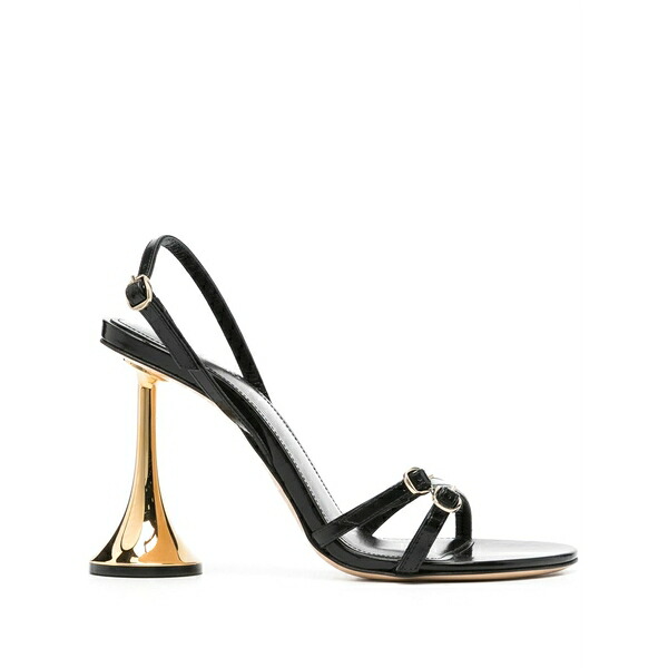 コペルニ レディース サンダル シューズ Orchestra 90mm leather sandals Black|asty
