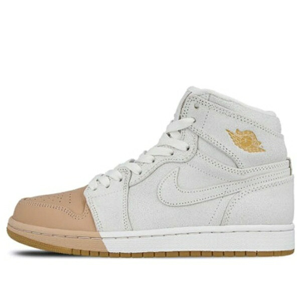 Jordan ジョーダン レディース スニーカー 【(WMNS) Air Jordan 1 Retro High Premium 'Dipped Toe White' AH7389-107】 サイズ US_8.5(25.5cm)|asty