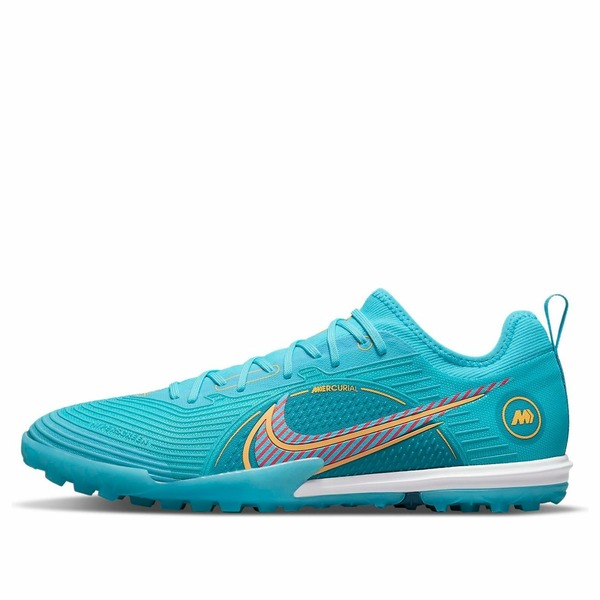 Nike ナイキ メンズ スニーカー  【Nike Mercurial Air Zoom Vapor 14 Pro TF \u0027Chlorine Blue Laser Orange\u0027 DJ2851-484】  大きさ US_9.5(27.5糎)