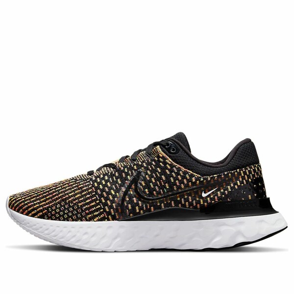Nike ナイキ メンズ スニーカー  【Nike React Infinity Run Flyknit 3 \u0027Black Multi\u0027 DH5392-002】  大きさ US_M_13