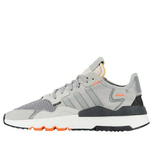 adidas アディダス メンズ スニーカー 【adidas Nite Jogger 'Grey Orange' DB3361】 サイズ US_9.5(27.5cm)|asty