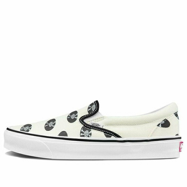 Vans バンズ メンズ スニーカー 【Vans Wacko Maria x OG Classic Slip-On LX 'White Records' VN0A45JK592】 サイズ US_11.5(29.5cm)|asty