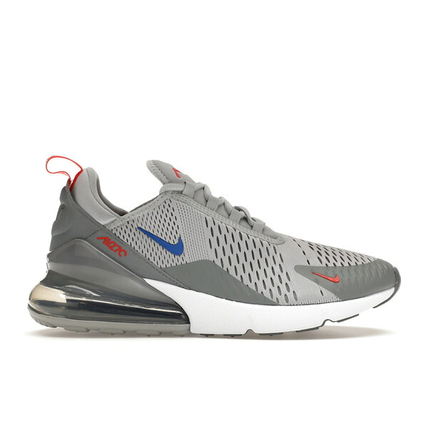 Nike ナイキ メンズ スニーカー  【Nike Air Max 270 Grey Royal Red】  大きさ US_12(30.0糎) Wolf Grey/Game Royal-University Red