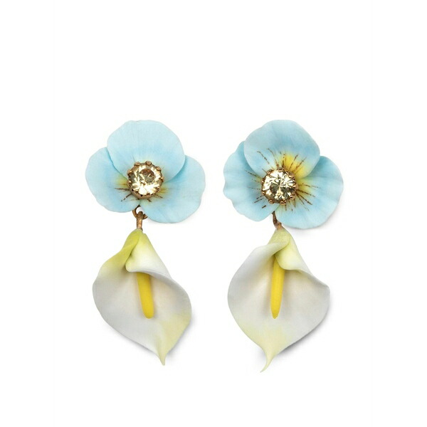 ジェニファーベア レディース ピアス＆イヤリング アクセサリー Vera floral-motif earrings Gold｜asty
