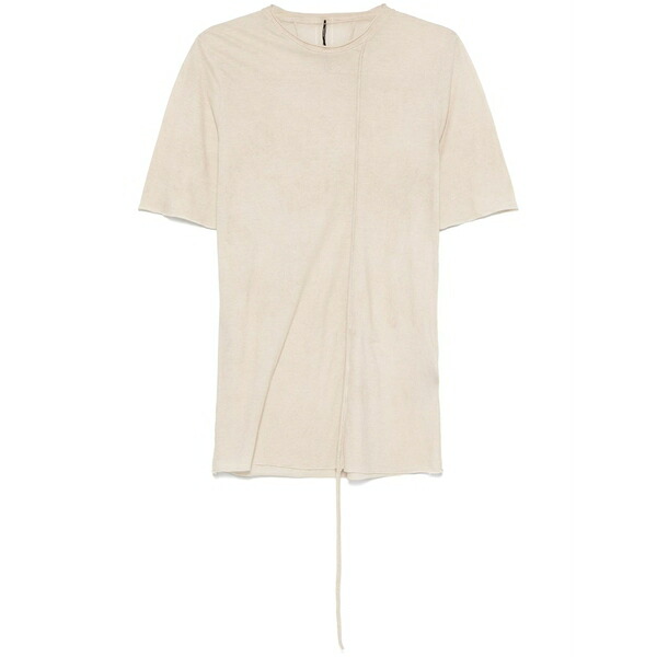 マスナダ メンズ Tシャツ トップス Cotton t-shirt Neutrals｜asty