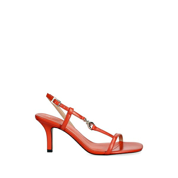パトリツィア ペペ レディース サンダル シューズ Logo-embellishment sandals Orange