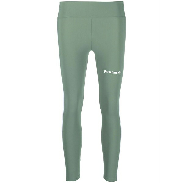パーム・エンジェルス レディース カジュアルパンツ ボトムス Logo-print leggings Green｜asty 31,720円