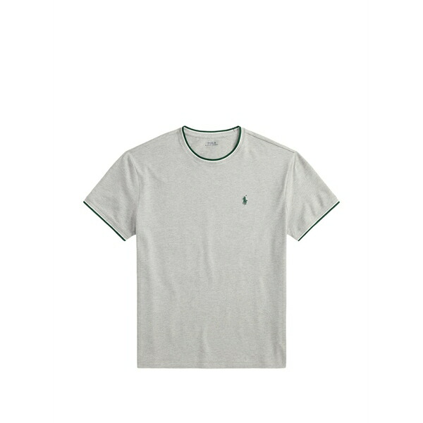 ラルフローレン メンズ Tシャツ トップス Embroidered classic fit t-shirt Grey｜asty