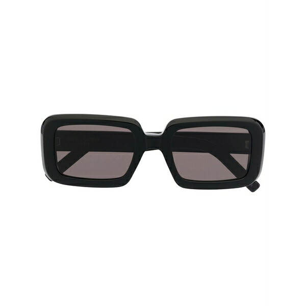 サンローラン アイウェア レディース サングラス＆アイウェア アクセサリー Rectangular-frame sunglasses Black｜asty