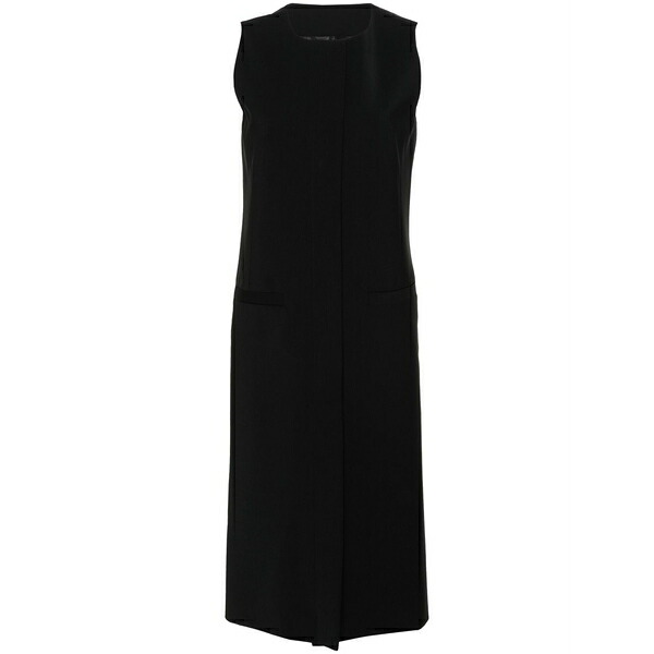 アルベルタ フェレッティ レディース 上衣＆上衣 アウター Cut-out long gilet Black