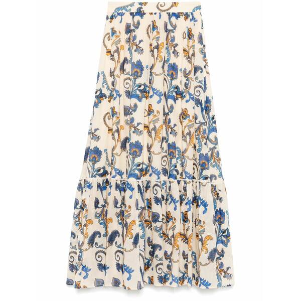 エトロ レディース スコート ボトムス Paisley-print maxi skirt Neutrals