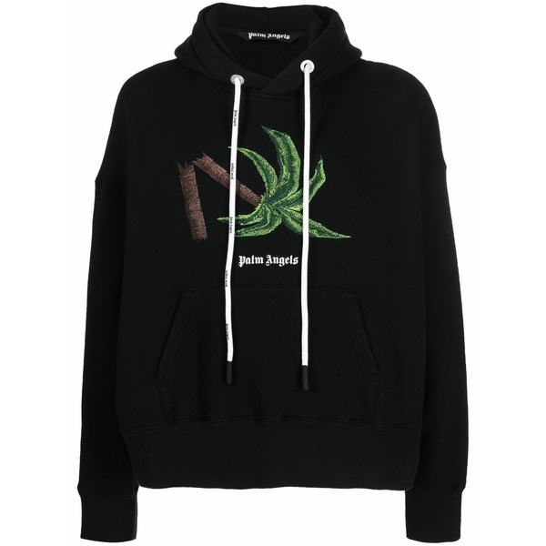 パーム・エンジェルス メンズ パーカー・スウェットシャツ アウター Broken palm hoodie Black