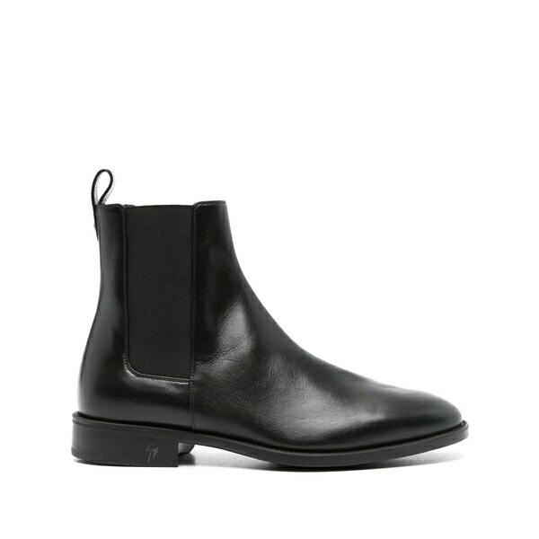 ジュゼッペザノッティ メンズ ブーツ シューズ Ryim leather chelsea boots Black