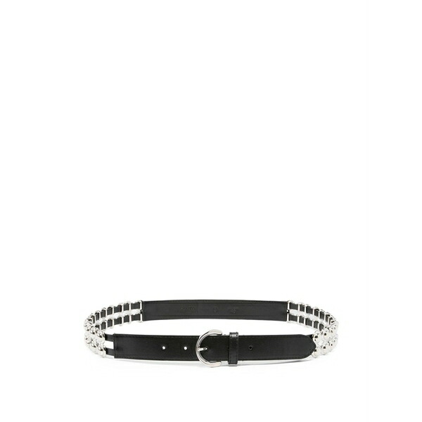 ピンコ レディース 三尺帯 添え物 Studded belt Black
