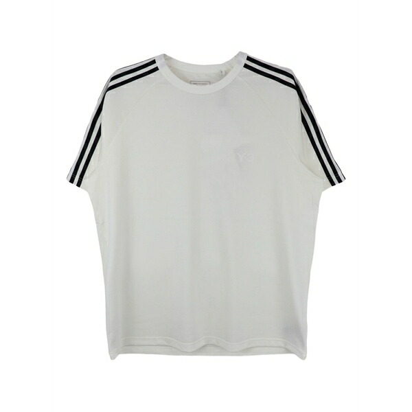 ワイスリー メンズ Tシャツ トップス Logo-detail short-sleeve t-shirt White|asty