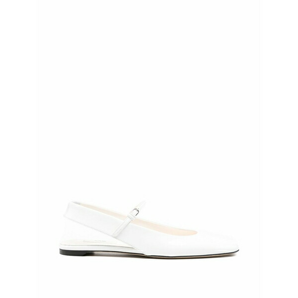 トーテム レディース パンプス シューズ Slingback flat pumps  White
