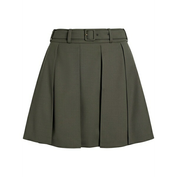 ジャンパトゥ レディース スコート ボトムス Pleated mini skirt Green